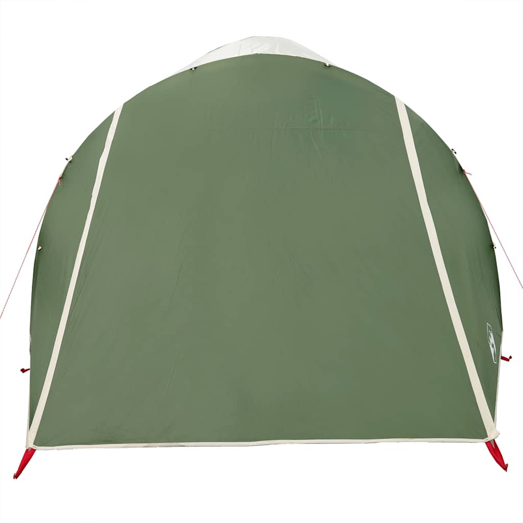 Tenda familiar túnel para 6 pessoas impermeável verde