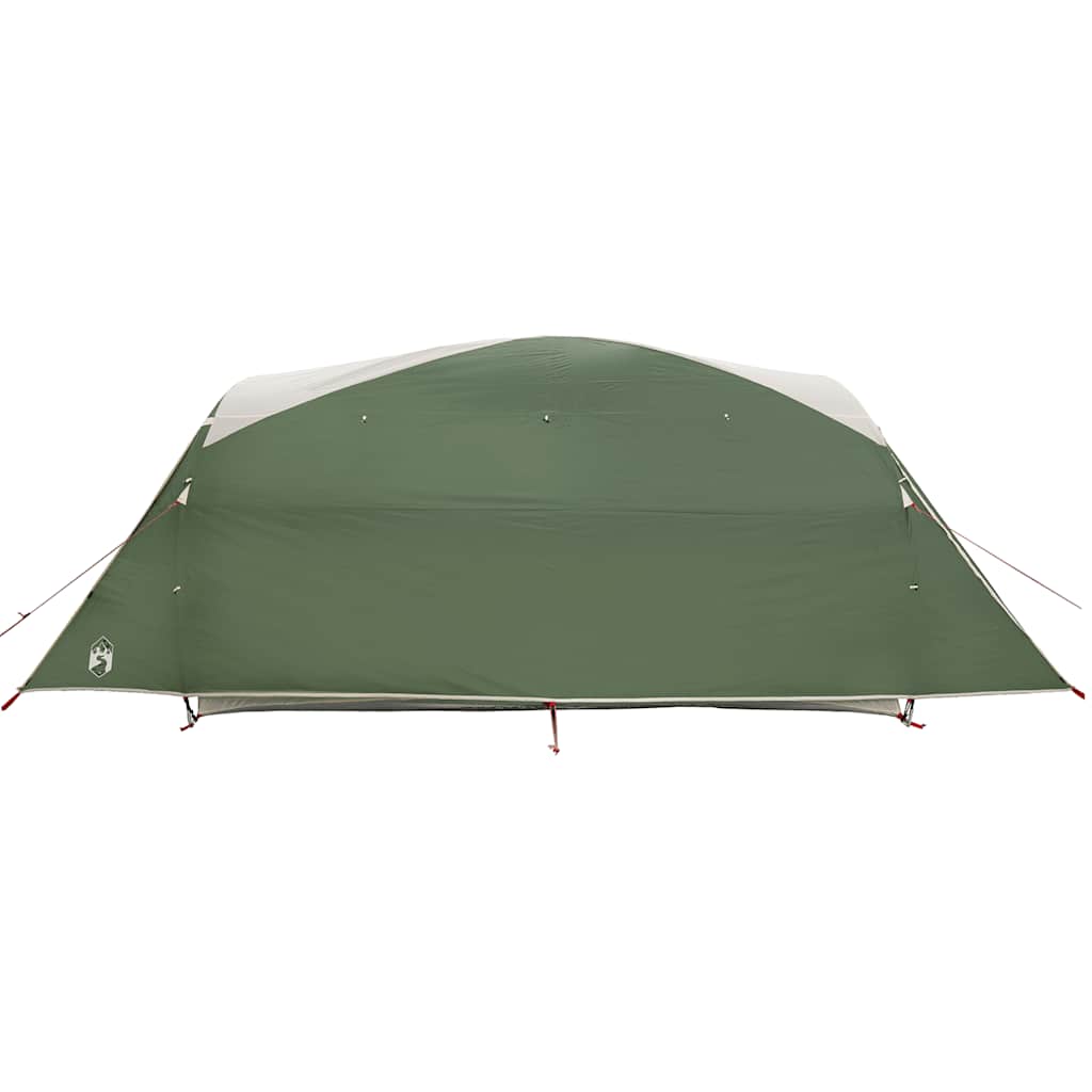Tenda familiar túnel para 6 pessoas impermeável verde