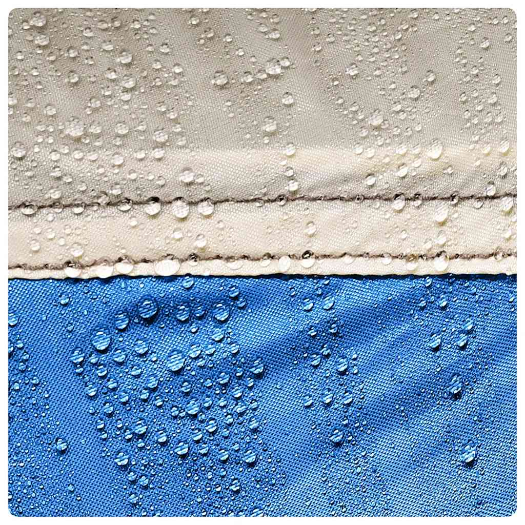 Tenda de praia 2 Pessoas impermeável azul ciano