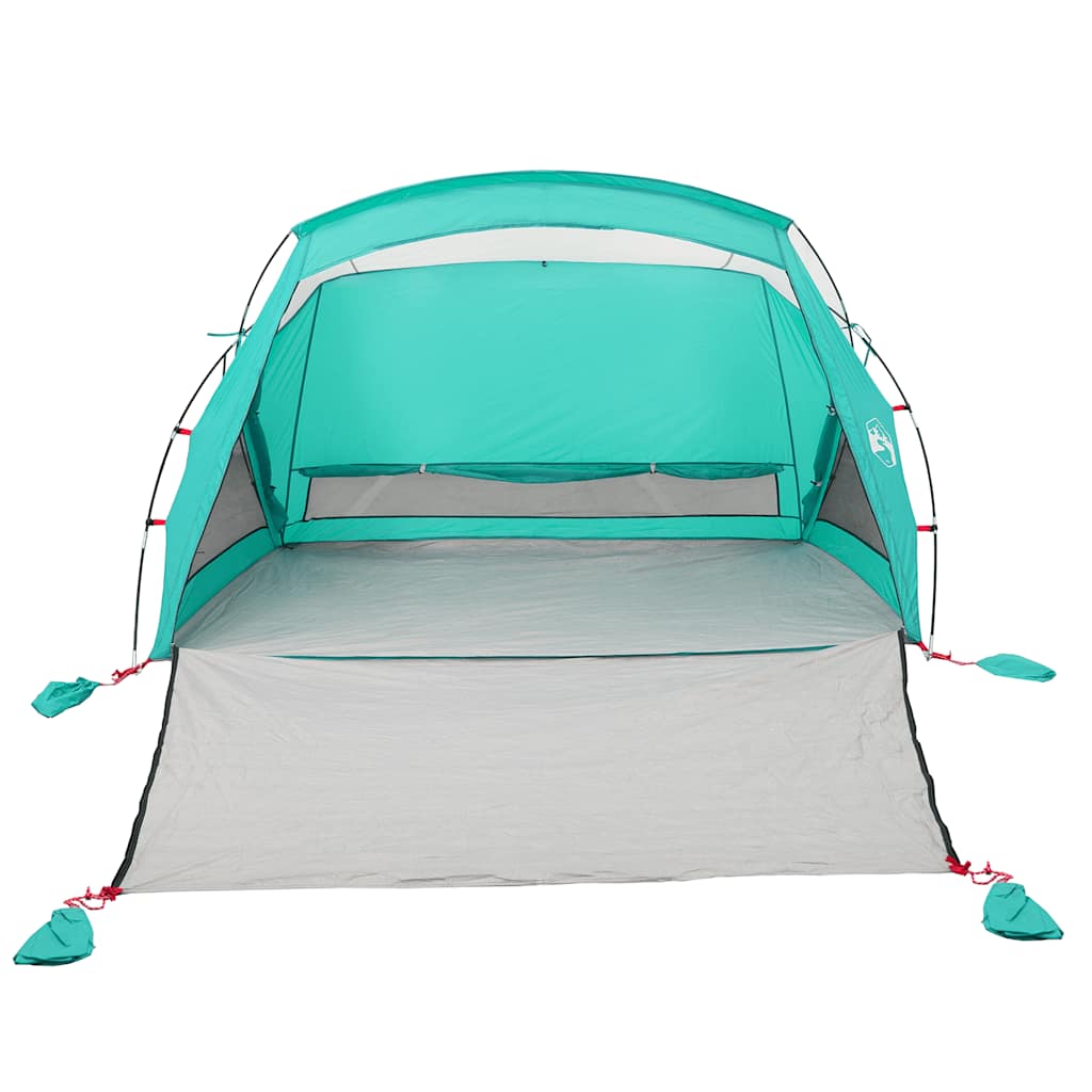 Tenda de praia 2 Pessoas impermeável verde mar