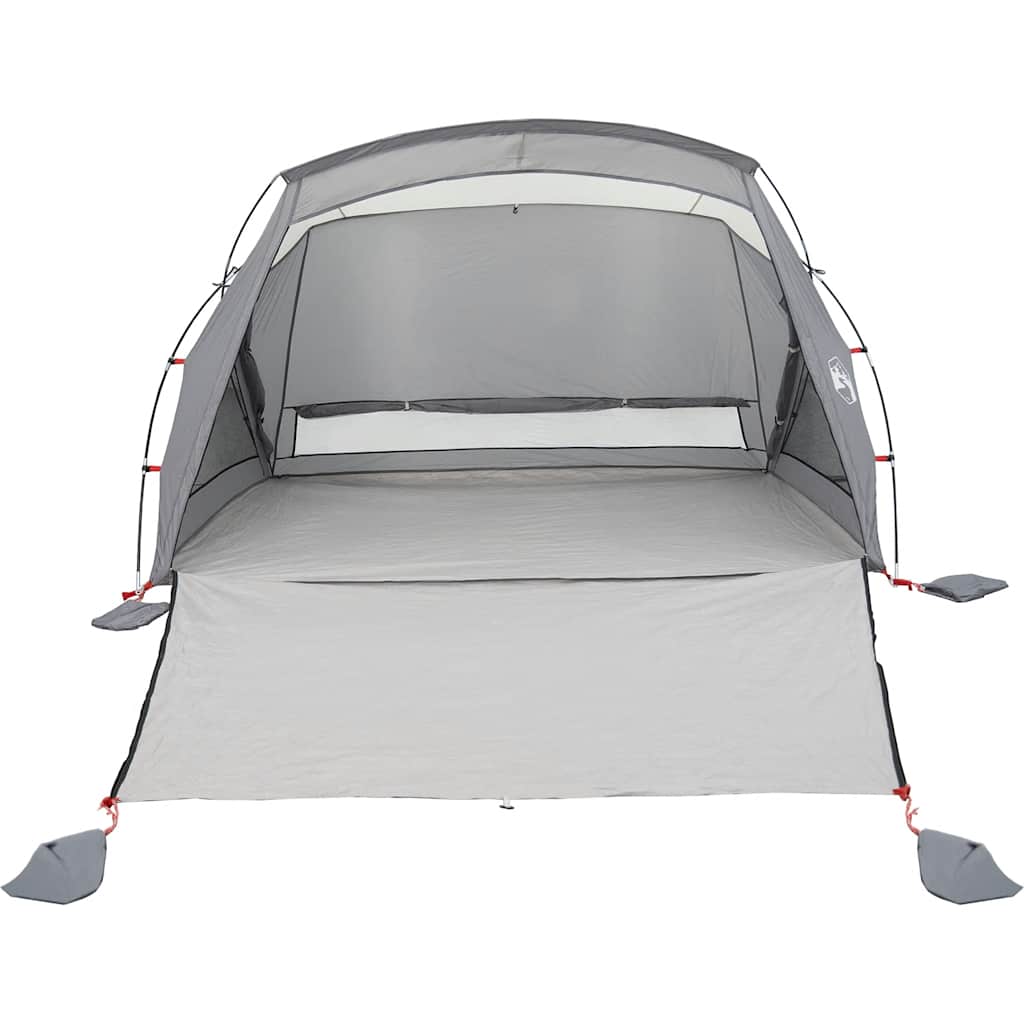 Tenda de praia 2 Pessoas impermeável cinzento