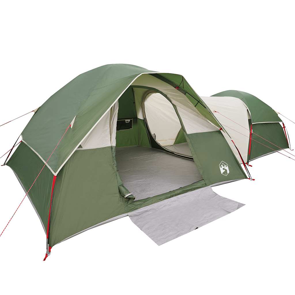 Tenda de campismo para 5 pessoas impermeável verde