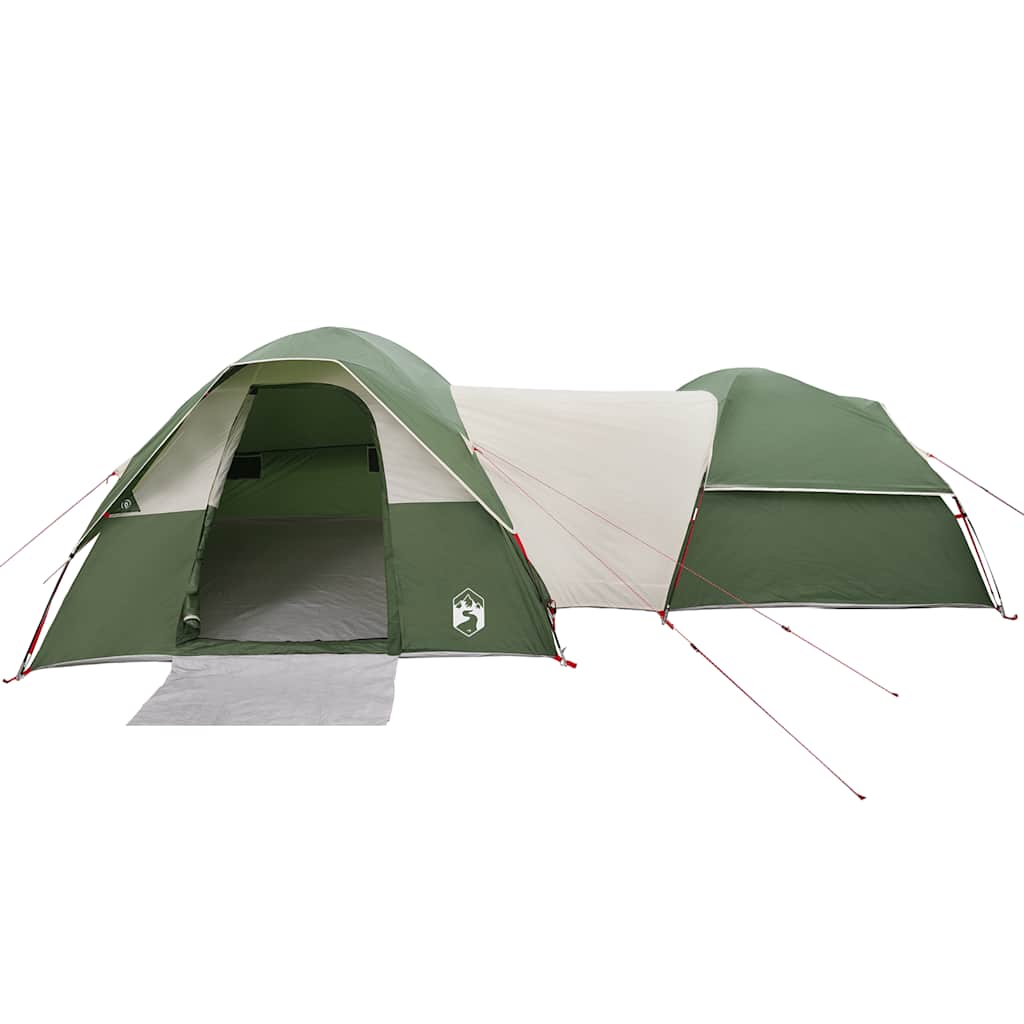 Tenda de campismo para 5 pessoas impermeável verde