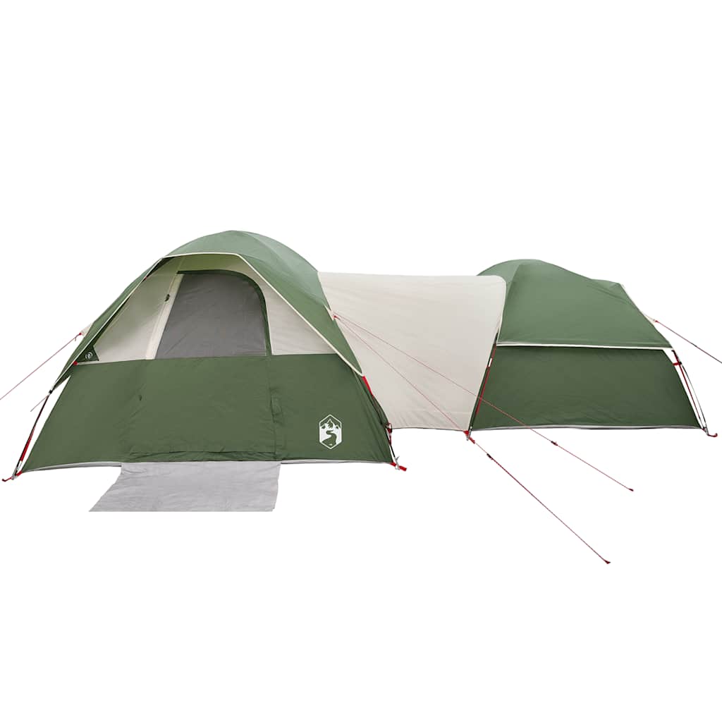 Tenda de campismo para 5 pessoas impermeável verde