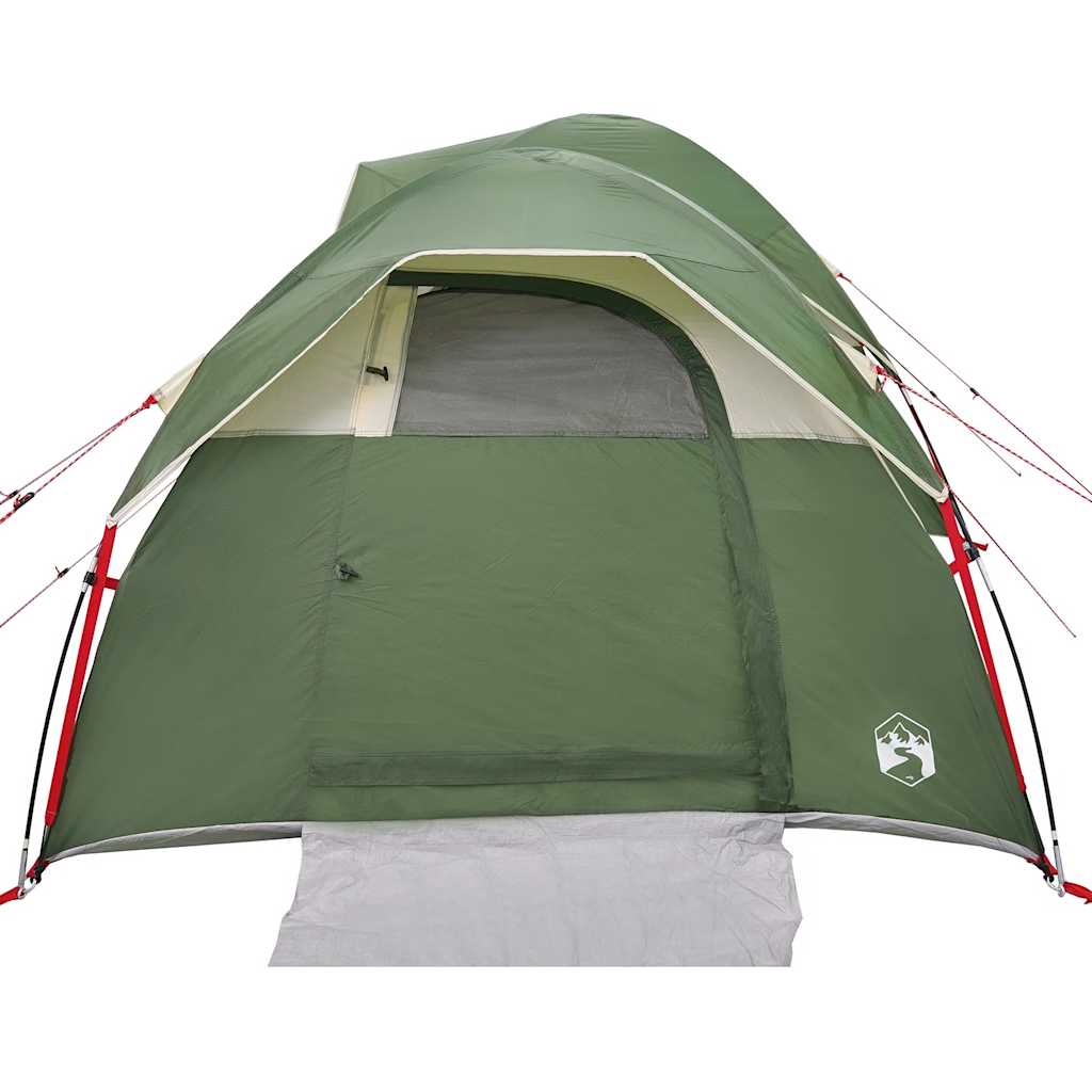 Tenda de campismo para 5 pessoas impermeável verde