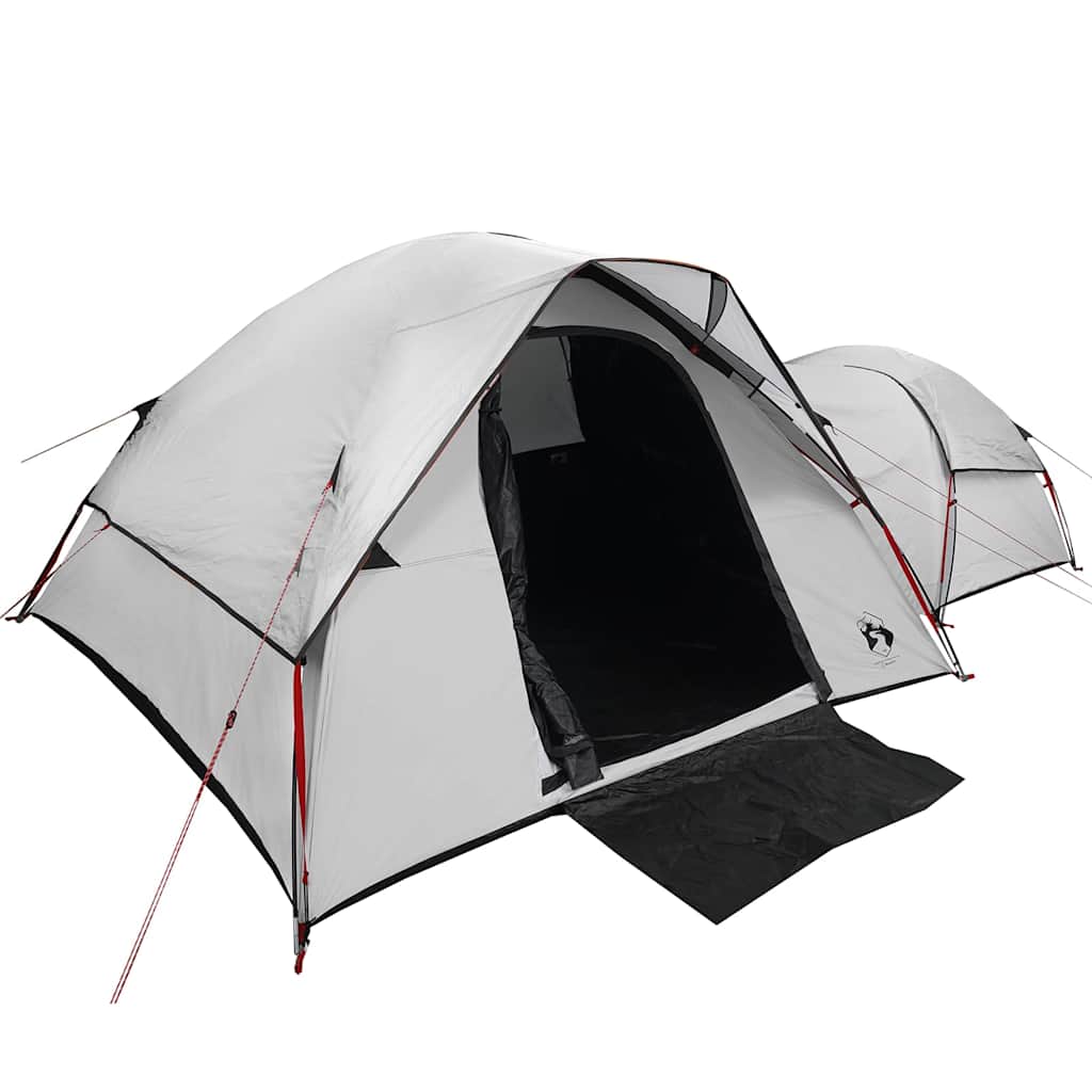 Tenda de campismo p/ 5 pessoas tecido opaco impermeável branco