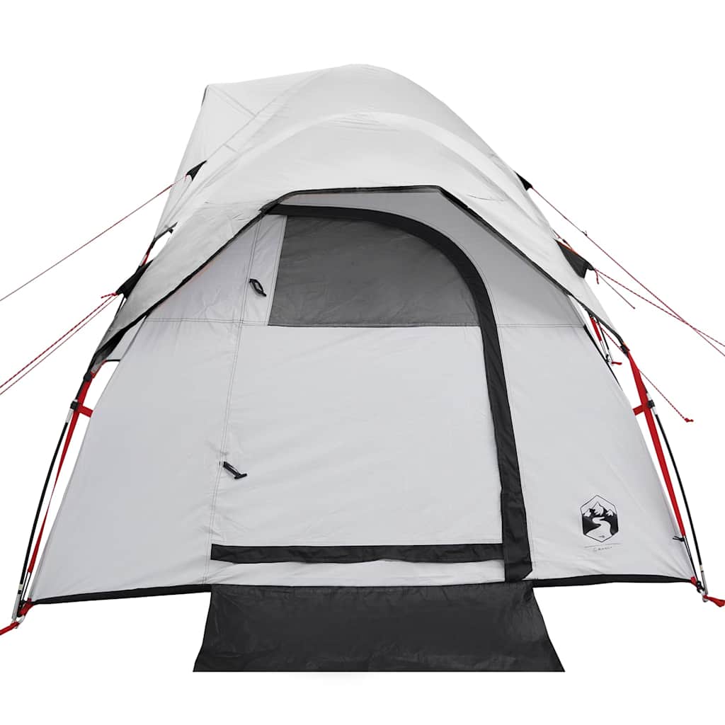 Tenda de campismo p/ 5 pessoas tecido opaco impermeável branco