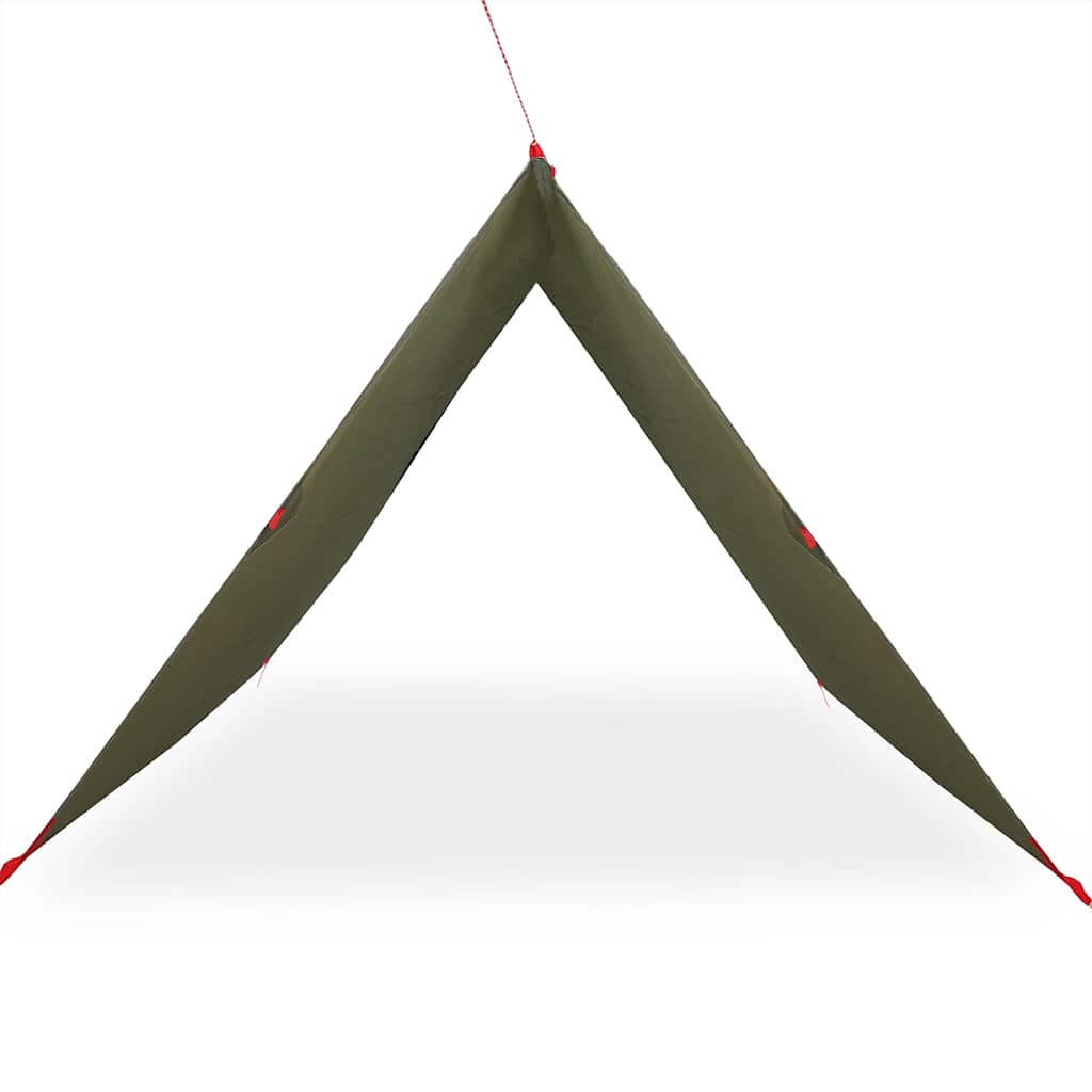 Lona de campismo 306x306 cm impermeável verde azeitona