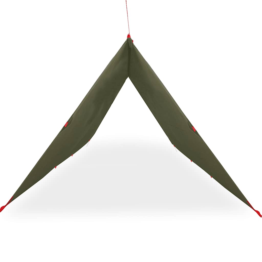 Lona de campismo 506x306 cm impermeável verde azeitona
