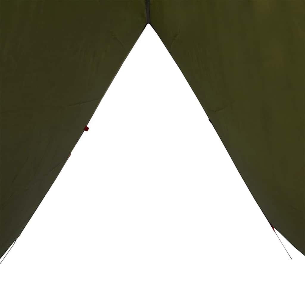Lona de campismo 506x306 cm impermeável verde azeitona