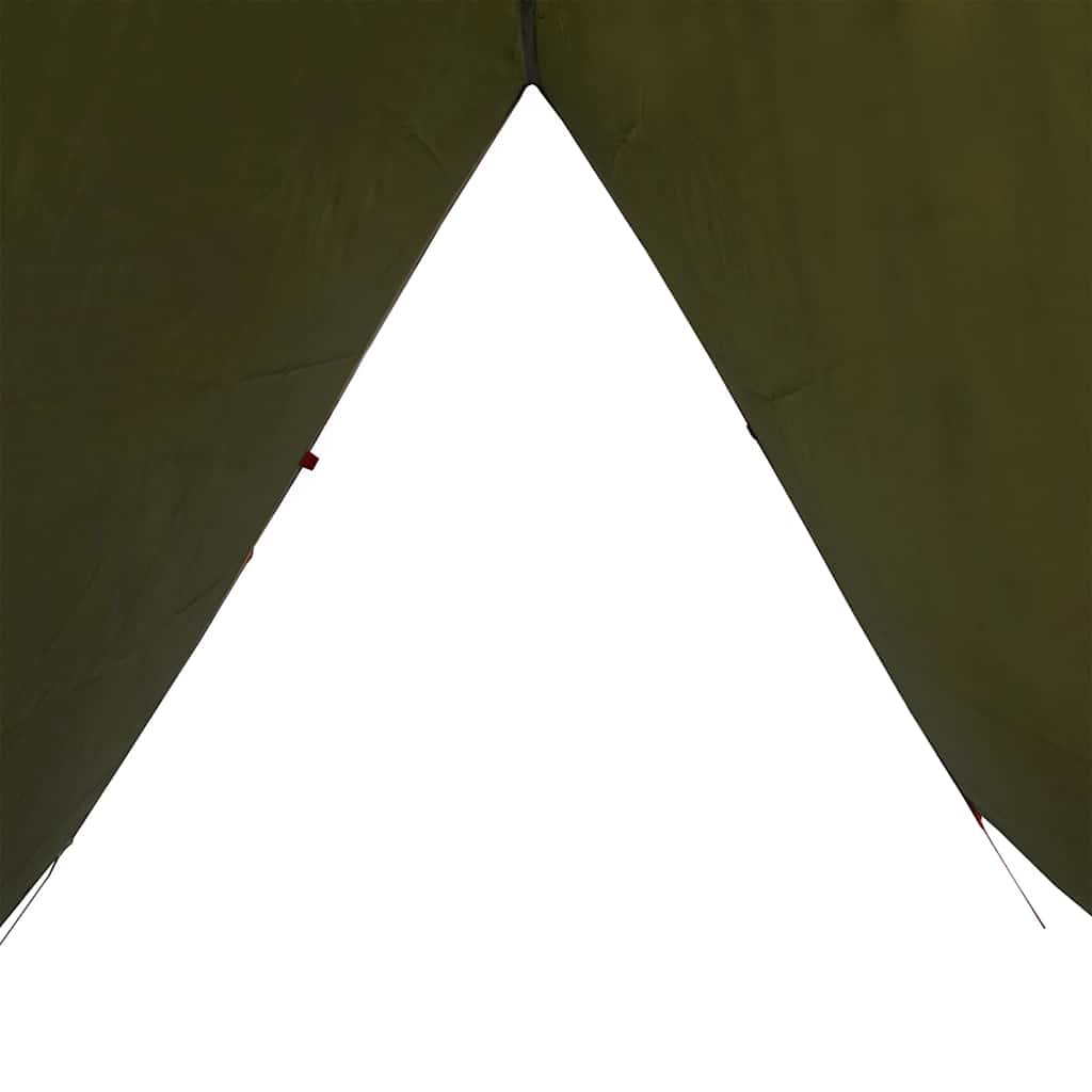 Lona de campismo 451x420 cm impermeável verde azeitona