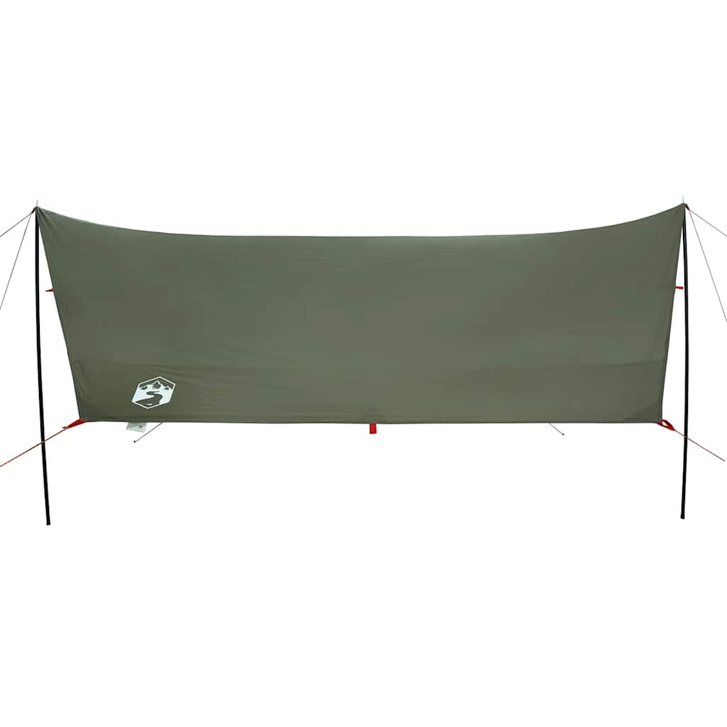 Lona de campismo 462x306x211 cm impermeável verde azeitona