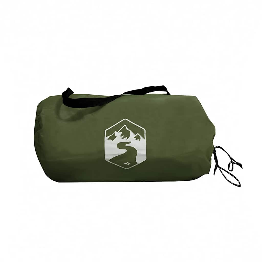 Lona de campismo 462x306x211 cm impermeável verde azeitona