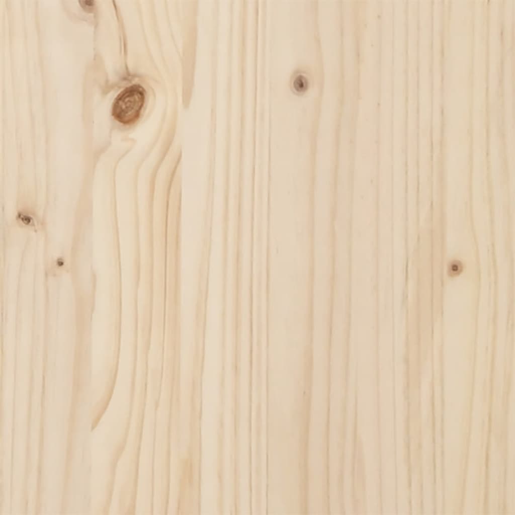 Mesa de jantar estrutura em X 140x80x75cm pinho e aço