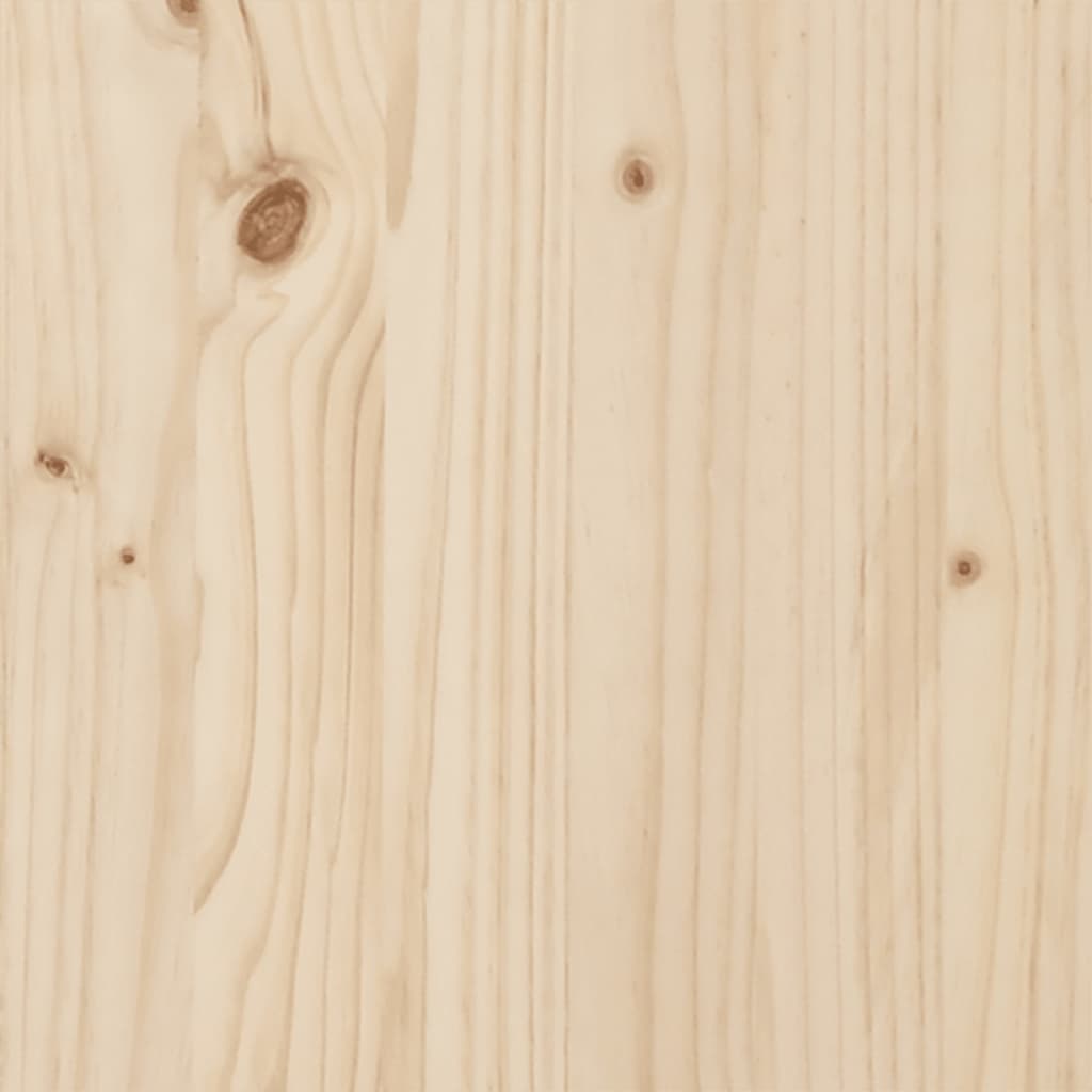 Mesa de jantar estrutura em Y 90x90x75 cm pinho e aço
