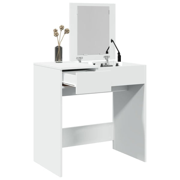 Toucador com espelho 73x46,5x120 cm cor branco