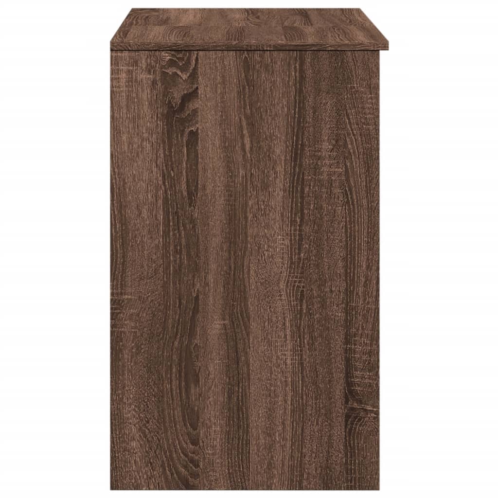 Toucador com espelho 73x46,5x120 cm cor carvalho castanho