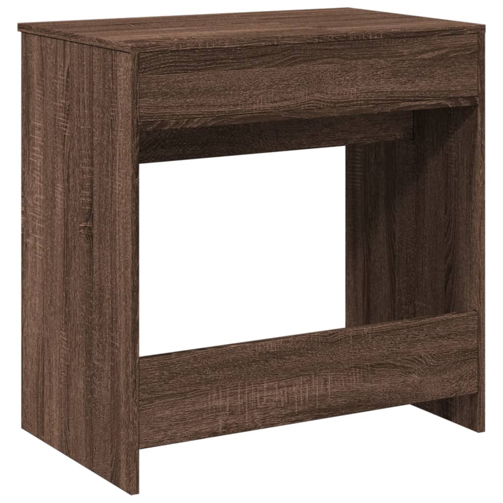 Toucador com espelho 73x46,5x120 cm cor carvalho castanho