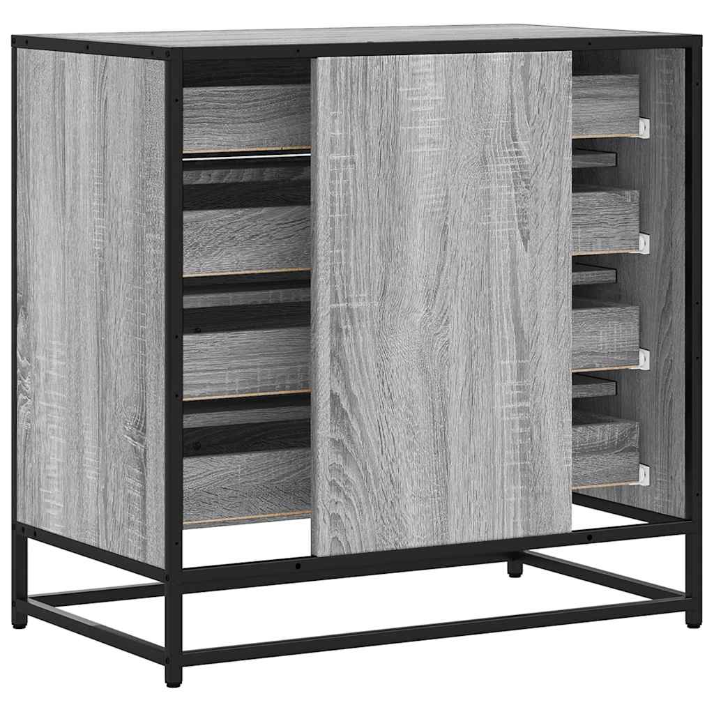 Cómoda com 4 Gavetas - 70x41x70 cm deriv. madeira - cinzento sonoma