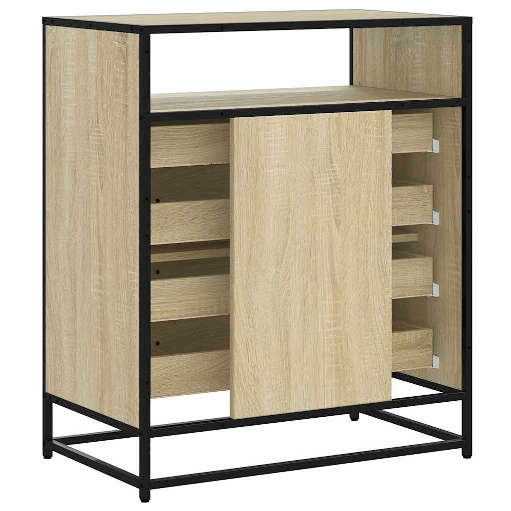 Cómoda com 4 Gavetas - 70x41x83,5 cm deriv. madeira - carvalho sonoma
