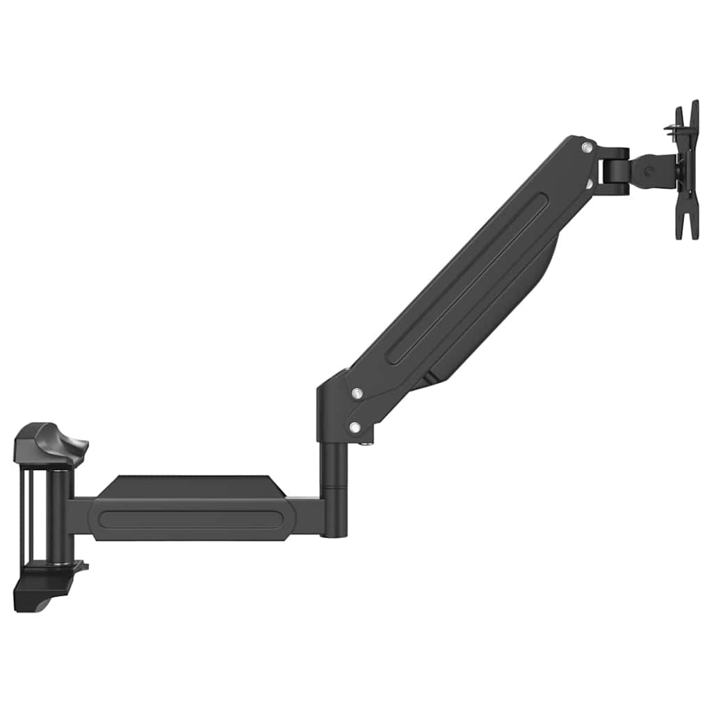 Suporte parede p/ monitor ecrã de 27" máx. mola a gás 10 kg