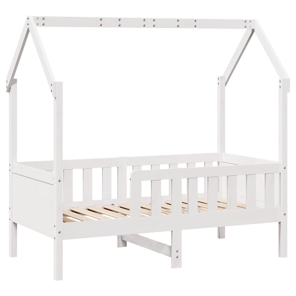 Estrutura de cama infantil c/ gavetas 80x170 cm pinho maciço
