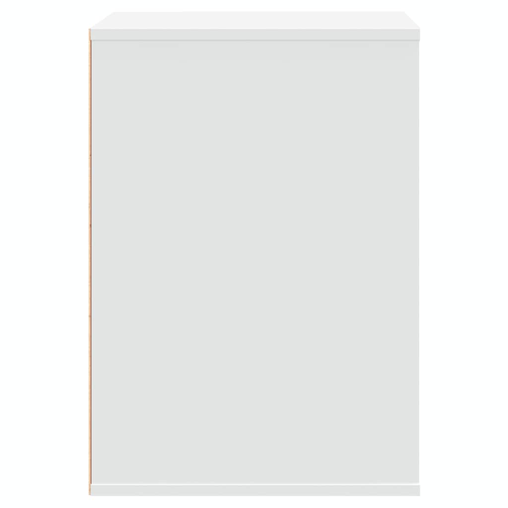 Cómoda com 3 Gavetas - 60x41x58 cm - derivados de madeira - branco