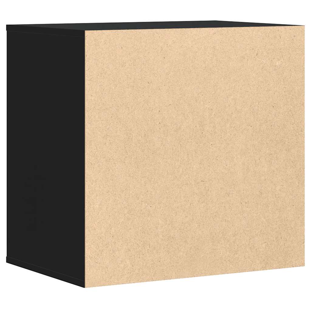 Cómoda com 3 Gavetas - 60x41x58 cm - derivados de madeira - preto