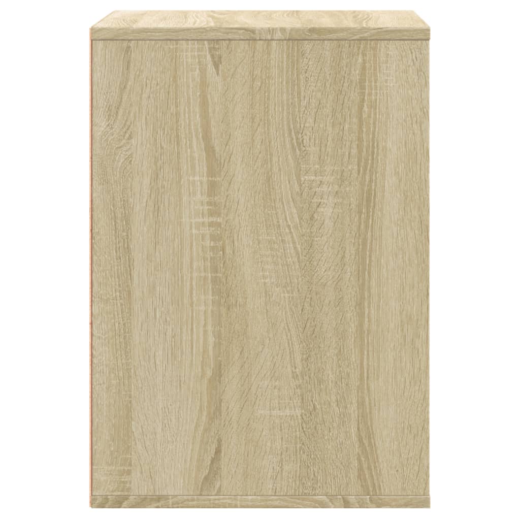 Cómoda com 3 Gavetas - 60x41x58 cm - derivados de madeira - carvalho sonoma