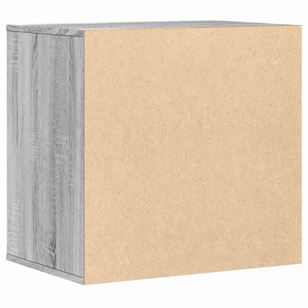 Cómoda com 3 Gavetas - 60x41x58 cm - derivados de madeira - cinzento sonoma