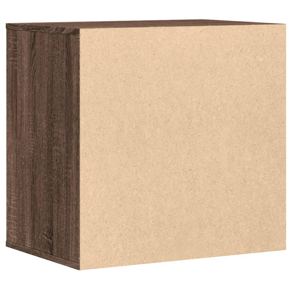 Cómoda com 3 Gavetas - 60x41x58 cm - derivados de madeira - carvalho castanho