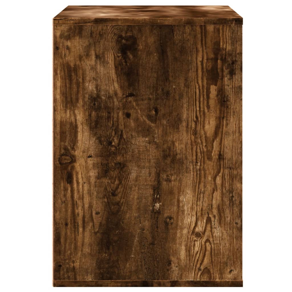 Cómoda com 3 Gavetas - 80x41x58 cm - derivados de madeira - carvalho rústico