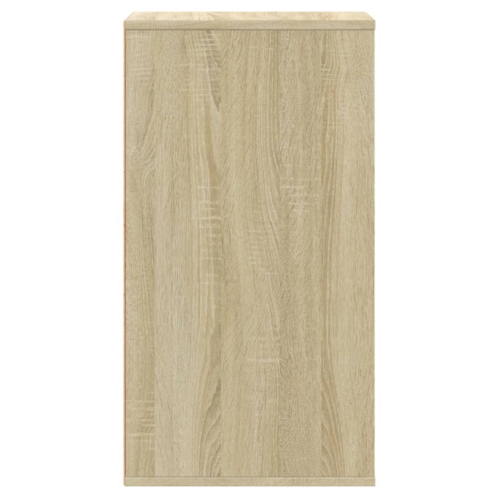 Cómoda com 4 Gavetas - 40x41x76 cm - derivados de madeira - carvalho sonoma
