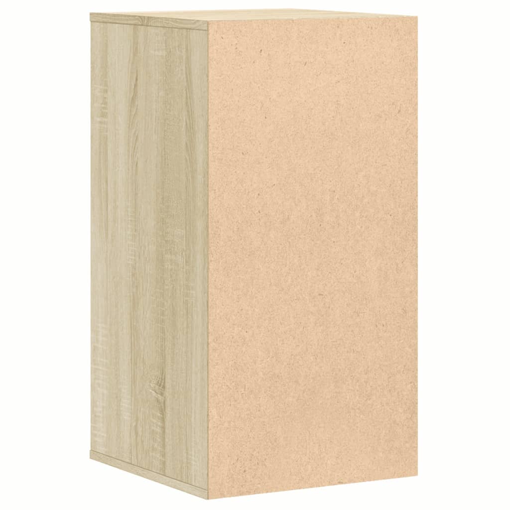 Cómoda com 4 Gavetas - 40x41x76 cm - derivados de madeira - carvalho sonoma