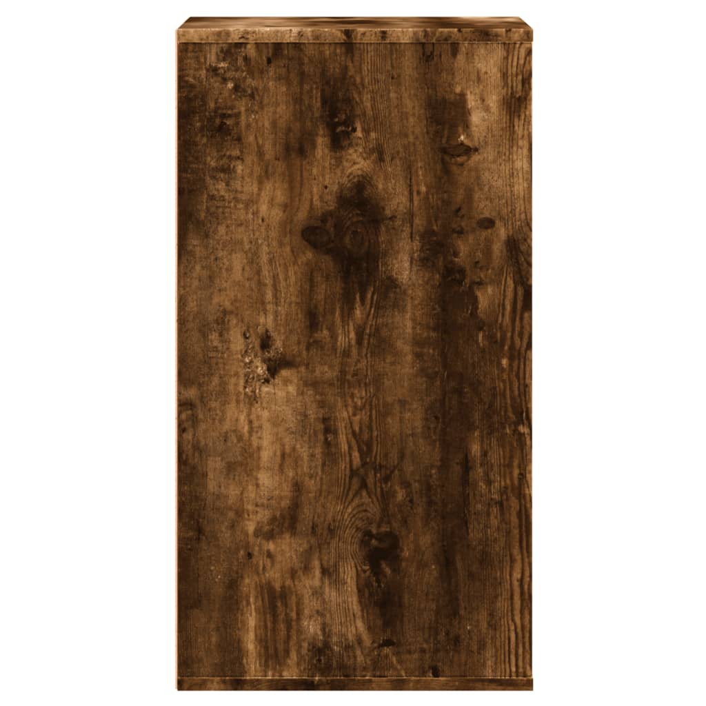 Cómoda com 4 Gavetas - 40x41x76 cm - derivados de madeira - carvalho rústico