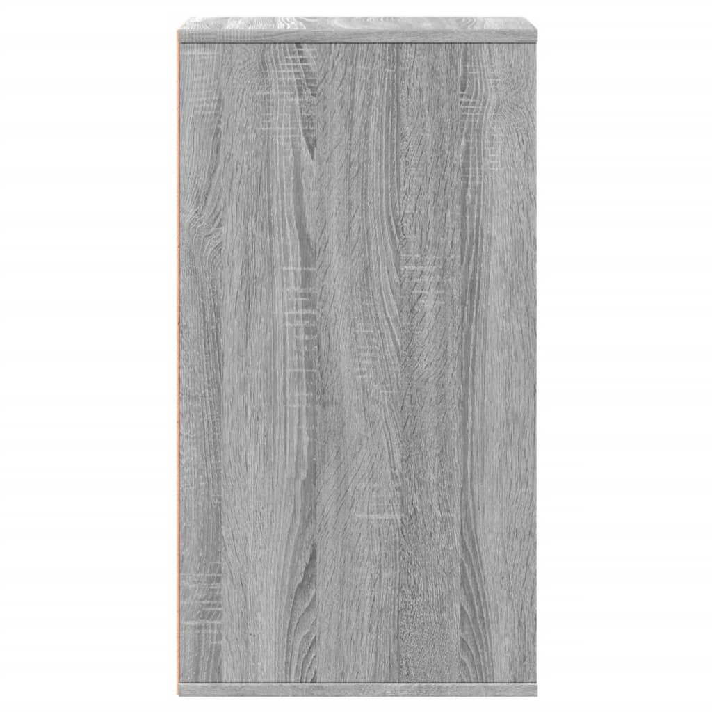 Cómoda com  4 Gavetas - 40x41x76 cm - derivados de madeira - cinzento sonoma