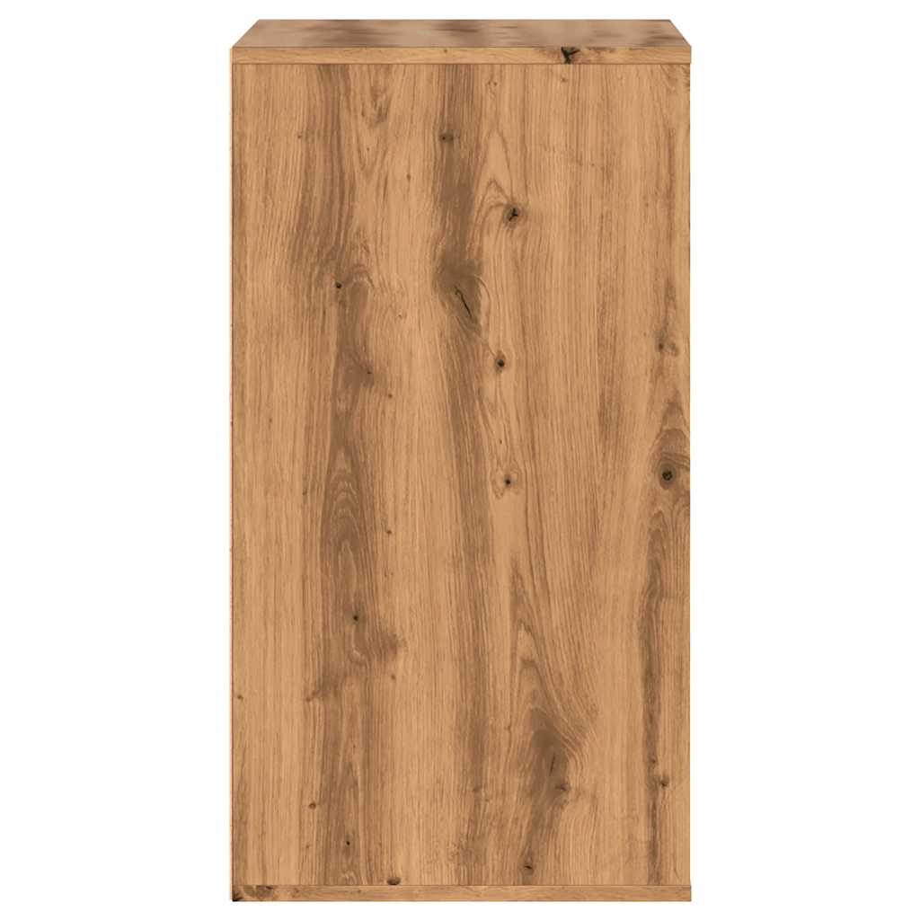 Cómoda com 4 Gavetas - 60x41x76 cm - derivados de madeira - carvalho artisiano
