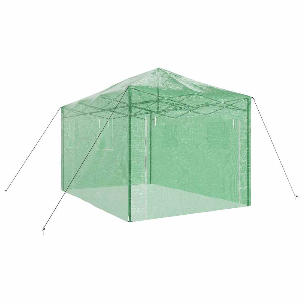 Estufa com telhado Manual Verde 290 x 430 x 315 cm Aço