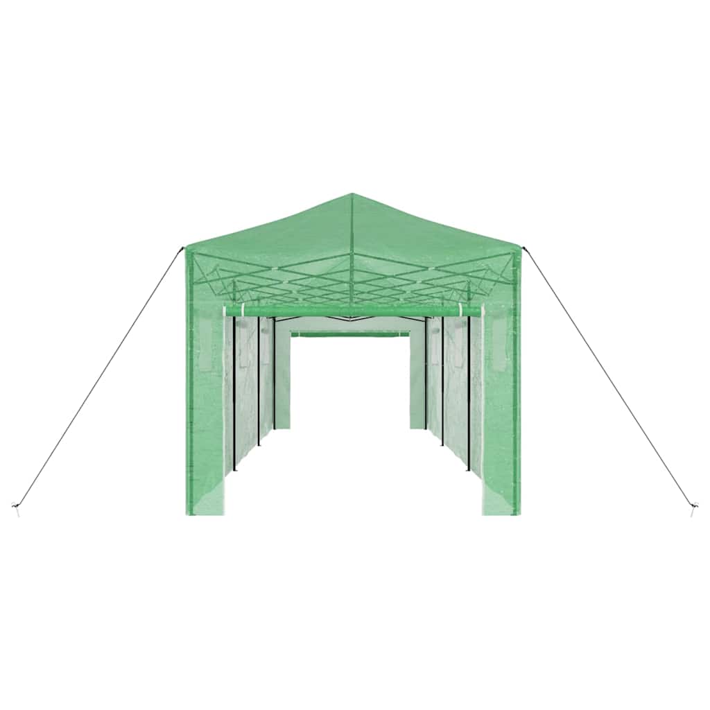 Estufa com telhado Manual Verde 290 x 870 x 315 cm Aço