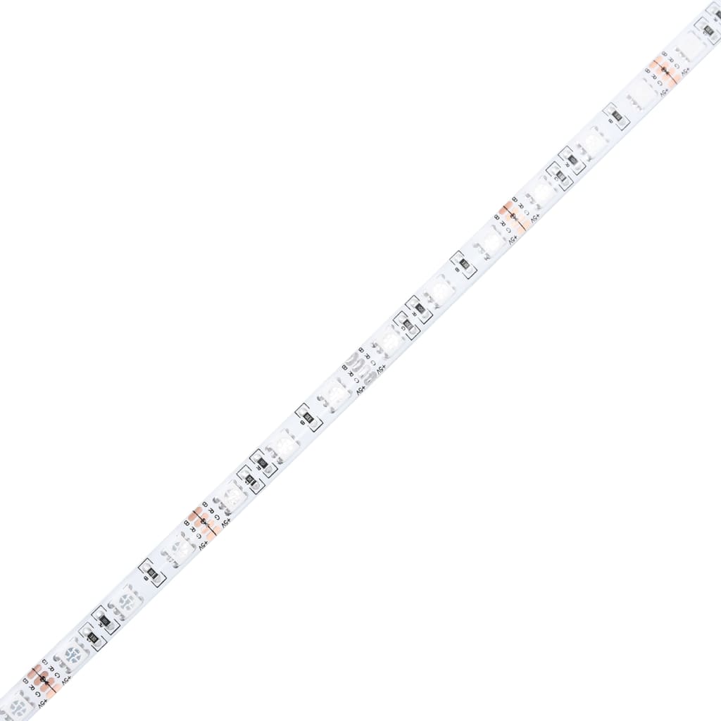 Móvel de parede para TV com luzes LED 180x31x45 cm branco