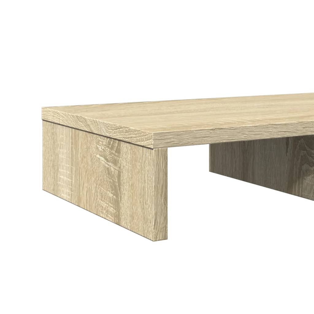 Suporte para monitor derivados de madeira carvalho sonoma