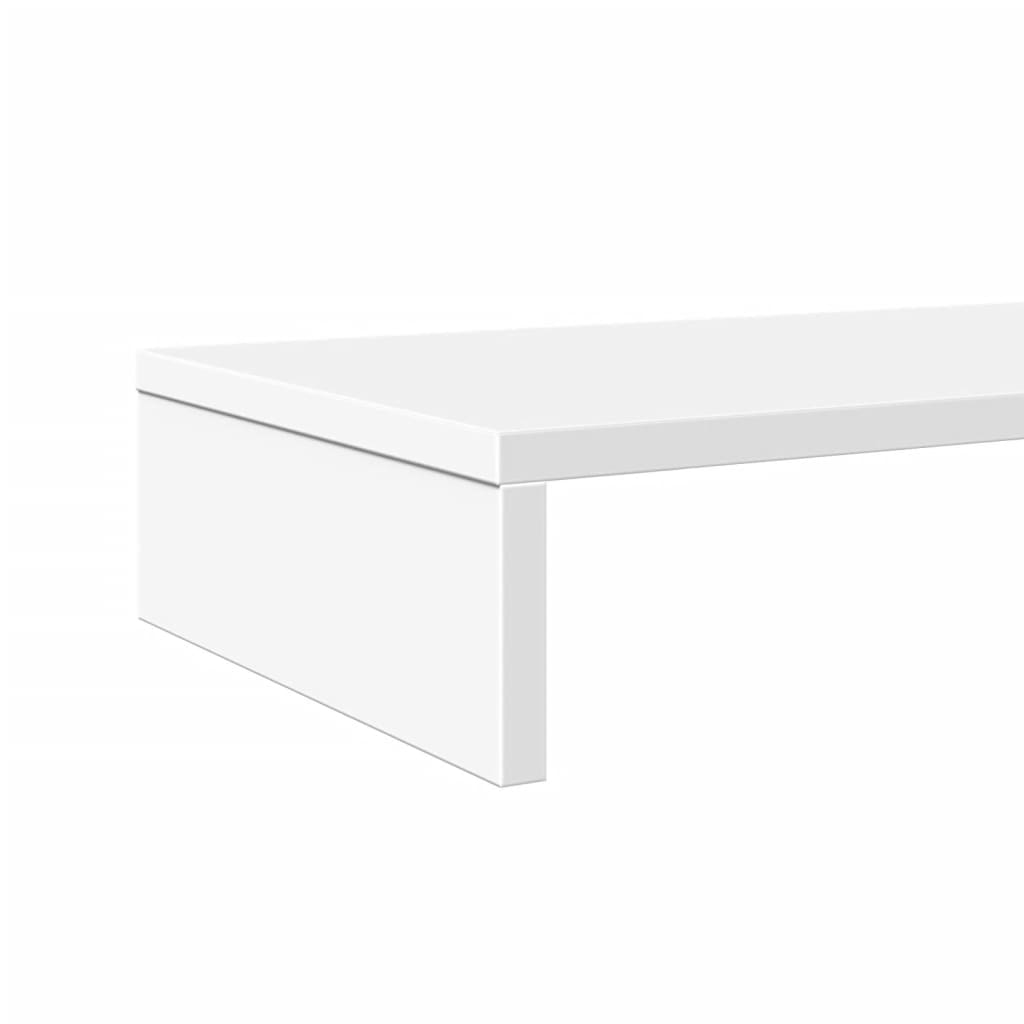 Suporte para monitor 100x27x10 cm derivados de madeira branco