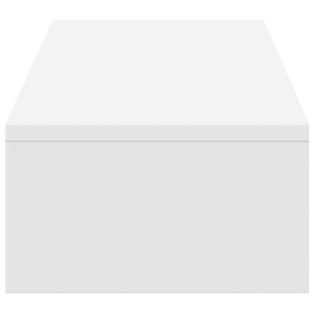 Suporte monitor c/ gavetas 100x27x15cm derivados madeira branco