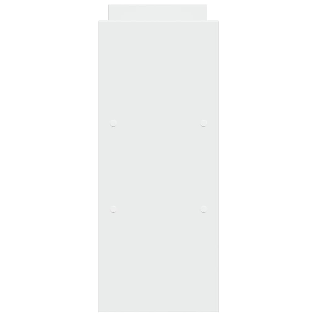 Organizador de secretária ajustável derivados de madeira branco