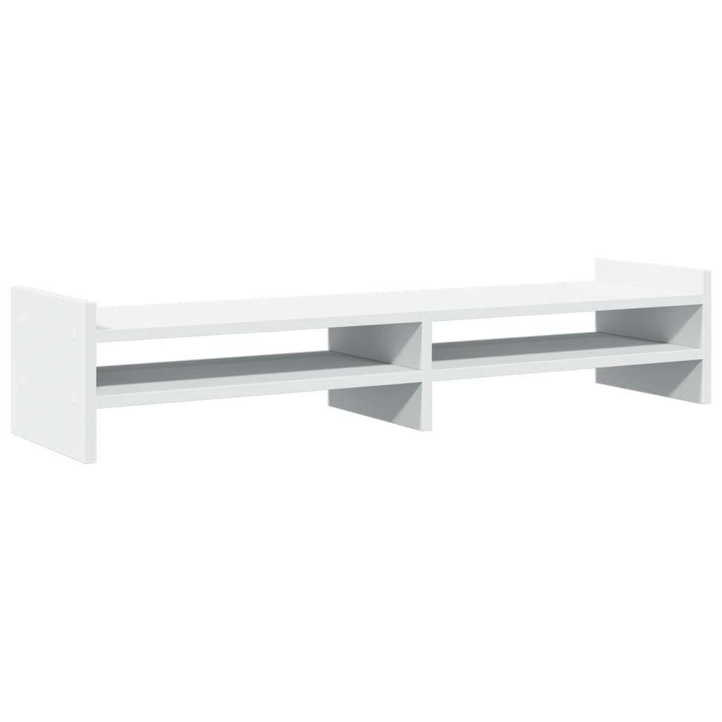 Suporte para monitor 100x27x20 cm derivados de madeira branco