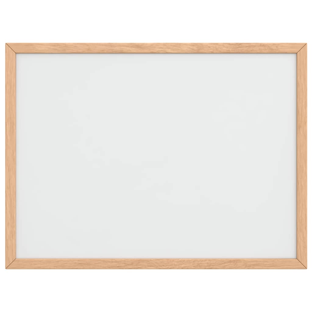 Quadro branco magnético c/ estrutura em madeira de pinho maciço