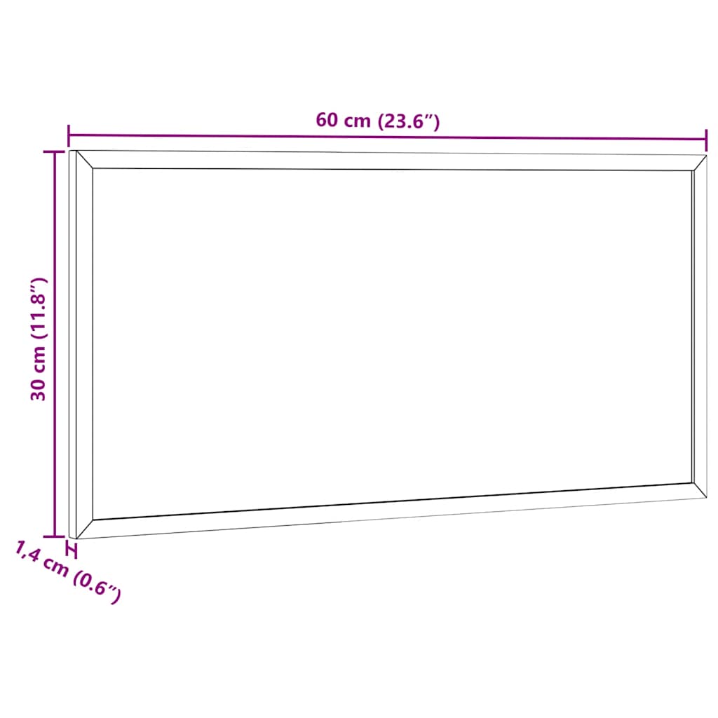 Quadro branco magnético c/ estrutura em madeira de pinho maciço
