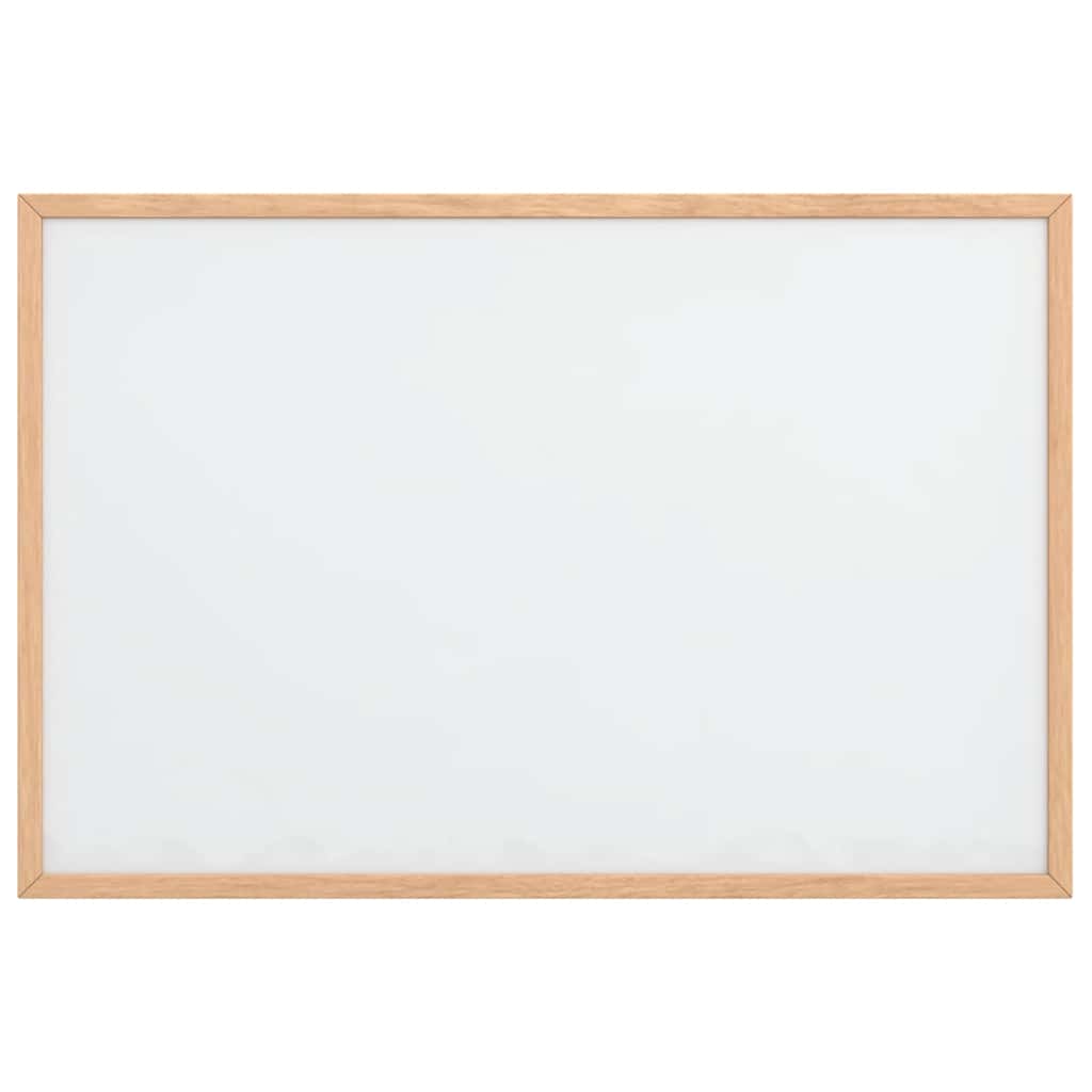Quadro branco magnético c/ estrutura em madeira de pinho maciço