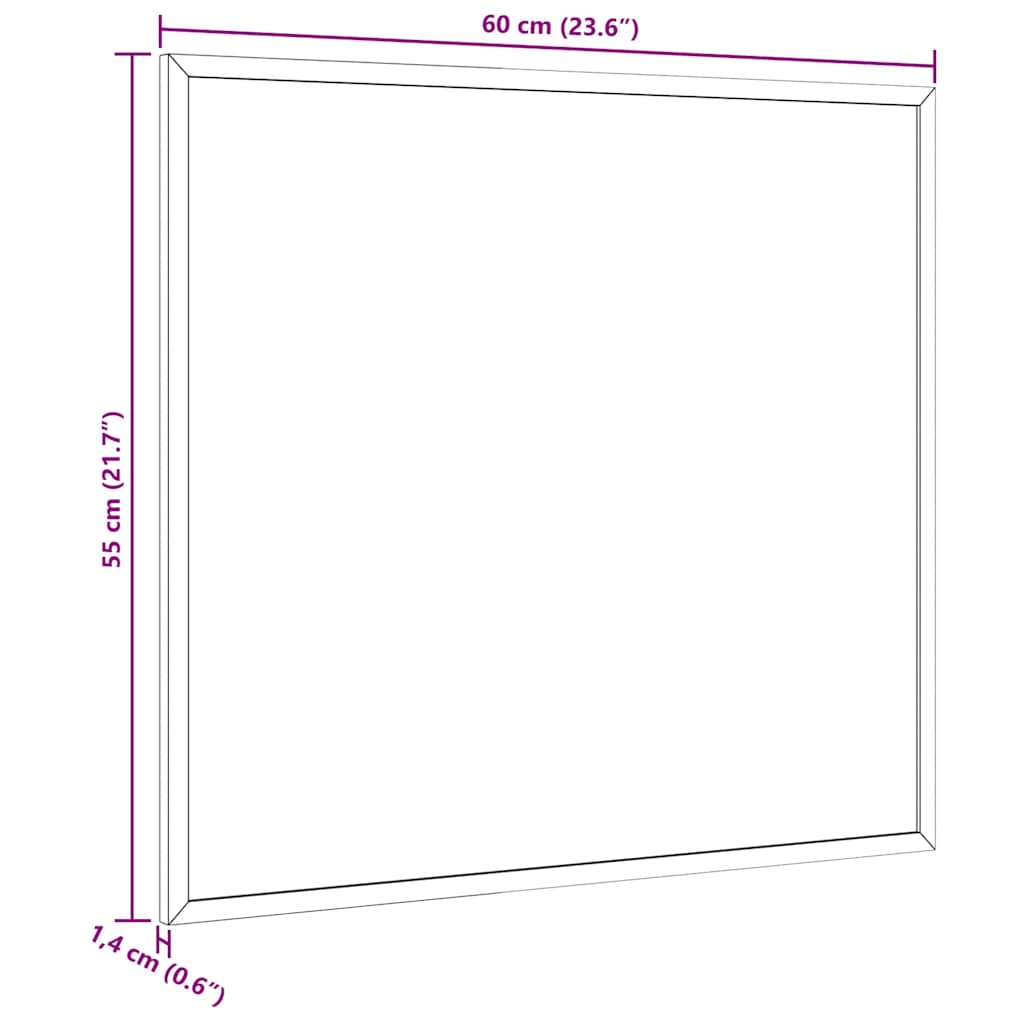 Quadro branco magnético c/ estrutura em madeira de pinho maciço