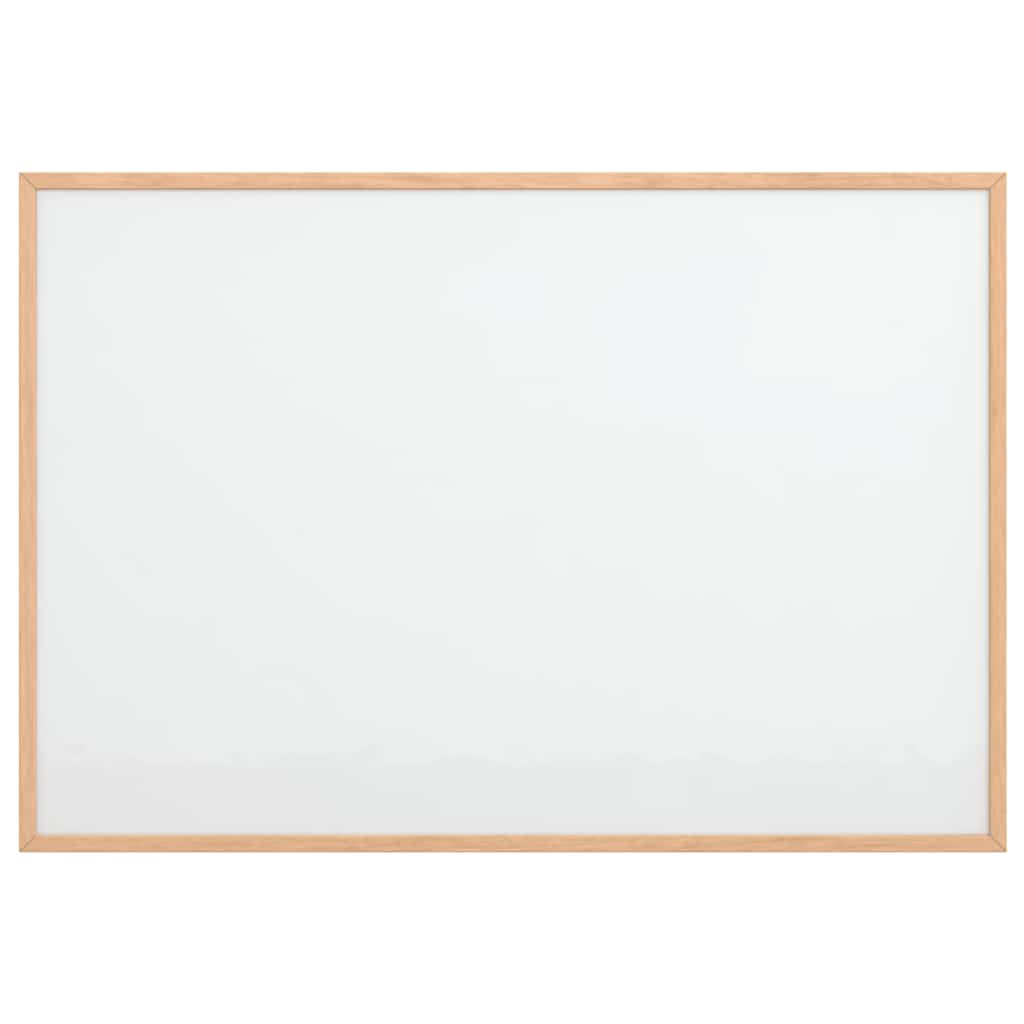 Quadro branco magnético c/ estrutura em madeira de pinho maciço